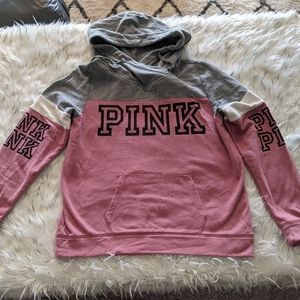 VS pink hoodie